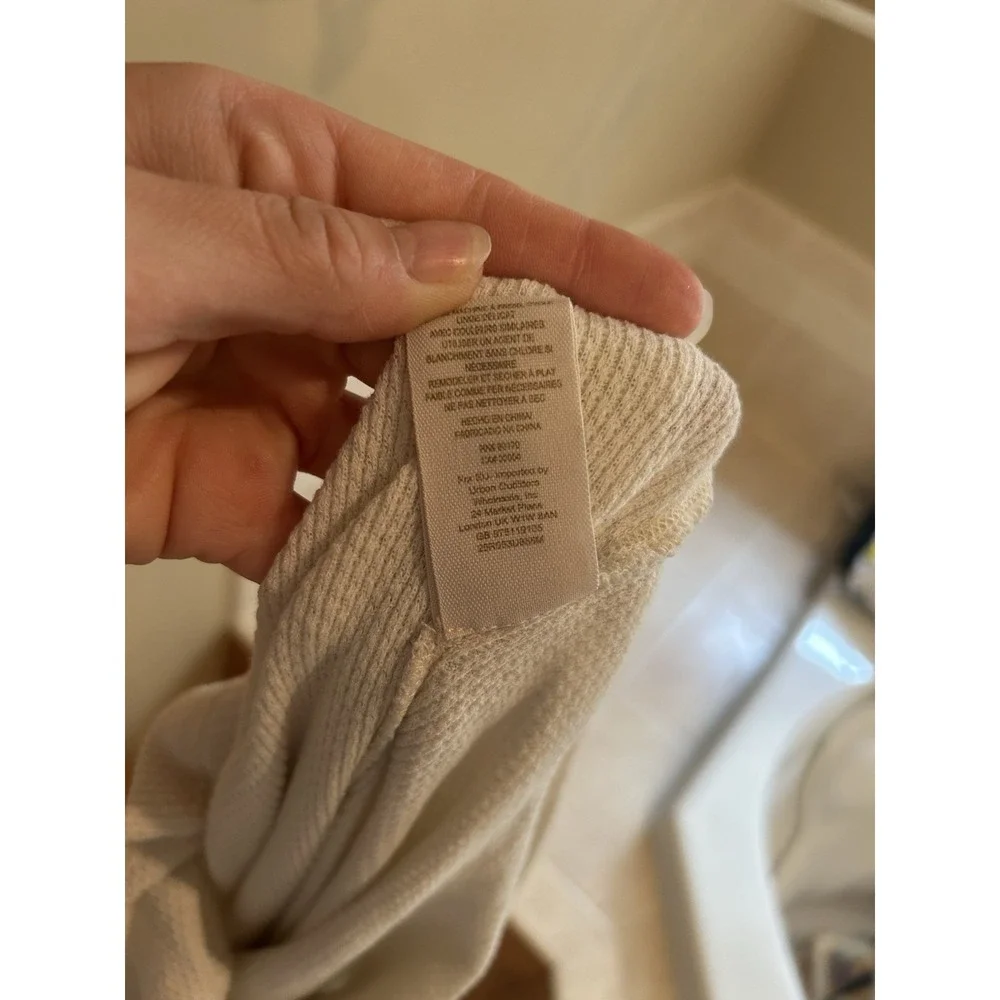 Free People Vintage Fiesta Meadow‎ Embellished Thermal Waffle Anthropologie M